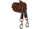 Guinzaglio Per Cani Commutabile Palkar 250 Cm X 14 Mm Nero-Arancio