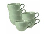 Seltmann Weiden Milchkaffeetassen Beat Color Glaze 0,35 L 6Er Set