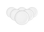 Seltmann Weiden FrüHstüCksteller Lido Black Line ø 20 Cm 6Er Set