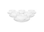 Seltmann Weiden Teetassen Mit Untertassen Lido Black Line 200 Ml 6Er Set