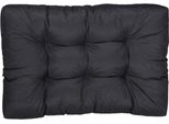 Seduta Cuscino Per Pallet In Poliestere Bananair 120X80X15 Cm Nero