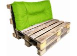 Cuscino Per Pallet In Poliestere Bananair 120X60 Cm Verde