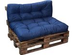 Cuscini Per Pallet In Poliestere Bananair 120X80X15 Cm Blu