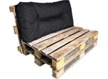 Cuscino Per Pallet In Poliestere Bananair 120X60 Cm Nero