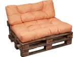 Cuscini Per Pallet In Poliestere Bananair 120X80X15 Cm Arancione