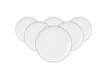 Seltmann Weiden Brotteller Rund Lido Black Line ø 17 Cm 6Er Set