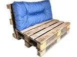 Cuscino Per Pallet In Poliestere Bananair 120X60 Cm Blu