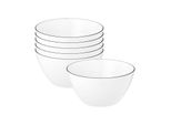 Seltmann Weiden MüSlischalen Lido Black Line ø 15 Cm 6Er Set