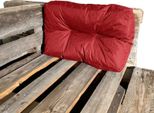 Cuscino Angolare Per Pallet In Poliestere Bananair 60X40 Cm Rosso