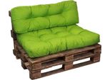 Cuscini Per Pallet In Poliestere Bananair 120X80X15 Cm Verde