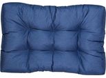 Seduta Cuscino Per Pallet In Poliestere Bananair 120X80X15 Cm Blu