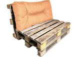 Cuscino Per Pallet In Poliestere Bananair 120X60 Cm Arancione