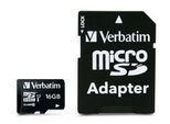 Verbatim Speicherkarte MicroSDHC/SDXC Premium, Speicherkapazität 16 GB