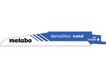 5 Lame Per Sega Universale Per Demolizione In Metallo Bim - 150 X 1,6 Mm