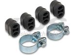 Kit Di Montaggio Hjs Silenziatore 82 14 9063 Per Opel Astra H Caravan (A04)