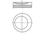 Mahle 011 62 01 Pistone Per Opel Astra F Cc (T92) Kadett E Cc (T85) Astra F Caravan (T92) Vectra A Berlina (J89) Astra F Berlina (T92) Vectra A Cc