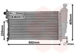 Van Wezel 40002216 Radiatore Acqua Radiatore Motore Adatto A Peugeot 106 Ii Hatchback (1A, 1C)