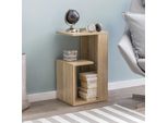 Finebuy Tavolino 35X61X30 Cm Tavolino In Legno Tavolino Da Divano Tavolino Moderno Piccolo Da Salotto Tavolino Angolare Da Divano Tavolino Portaoggetti Alto