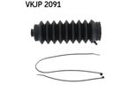 Skf Vkjp 2091 Set Di Soffietti Per Assale Anteriore Sterzante, Assale Anteriore Entrambi I Lati