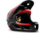 MET PARACHUTE MCR MIPS Fahrradhelm - Schwarz-Rot, Größe S