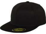 Yupoong Flexfit Unisex Premium 210 Flat Peak Cappello Da Baseball RW4163 (S/M) (Nero)
