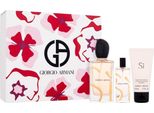 Set Regalo Armani Si - Edp 100 Ml, Edp 15 Ml E Lozione Corpo 50 Ml
