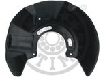 Optimal Paraspruzzi Del Disco Freno Per Vw Transporter V Bus (7HB, 7HJ, 7EB, 7EJ, 7EF, 7EG, 7HF, 7EC) Anteriore Sinistro BSP-1009L Piastra Di Ancoraggio