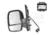Van Wezel 0943817 Specchietto Esterno Specchietto Laterale Sinistro Per Fiat Scudo (270, 272) Convesso Riscaldato Primerizzato