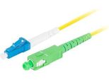 Lanberg Sm LC/UPC-SC/APC Simplex 3,0Mm Lszh Cavo Patch In Fibra Ottica G657A1 2M Giallo