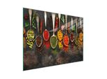 Tagliere Piastra Copriforno Tagliere In Vetro Multiplo 30X22 Cm Spezie Ardesia