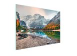 Tagliere Piastra Copriforno Tagliere In Vetro Multiplo 30X22 Cm Paesaggio Montagne