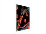 Tagliere In Vetro 35X52 Cuore