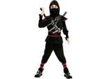 Mamma Killer Ninja Junior Costume Nero 7-9 Anni Nero 7-9 Anni