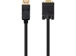 Cavo Convertitore Nanocable 10.15.4401/ Displayport Maschio - Vga Maschio/ 1M/Nero