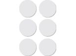 Etichette Autoadesive, O 32 Mm, Bianco - 36 Pz