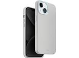 Uniq Etui Lino Hue Iphone 15 / 14 / 136.1 Ricarica Magclick Jasnoszary/Grigio Gesso
