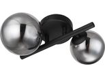 Globo Lighting|Luce Da Parete In Metallo Nero Opaco, 2X G9 Led