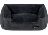 Cuccia Per Cani Feandrea, Sfoderabile, 70 X 55 X 21 Cm, Grigio Scuro