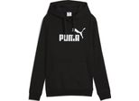 Puma No. 1 Logo Felpa Con Cappuccio Donna Con Tasche KäGuru, Colore:Nero, Taglia:S
