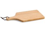 Schneidebrett Zeller Present "Bamboo", Beige (Natur), B:25Cm H:1,6Cm L:45Cm, Bambus, Metall, Schneidebretter, LäNge Ca. 45 Cm
