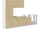 Vidaxl Set Di Armadietti Da Cucina 7 Pezzi Lyon Sonoma In Legno Di Quercia