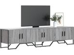 Maison Exclusive - Mobile Tv Grigio Sonoma 180X34X41 Cm Materiale Ligneo