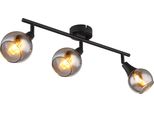 Globo Lighting|Faro In Metallo Nero Opaco, 3X E14