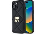 Dkny Dkhcp15Spqdslk Iphone 15 6.1 Czarny/Nero Trapuntato Stack Logo