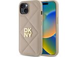 Dkny Dkhcp15Spqdsle Iphone 15 6.1 BeżOwy/Beige Trapuntato Stack Logo