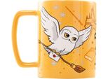 Harry Potter - Tazza Da Caffè, Fluffy TA12960 (Taglia Unica) (Giallo Senape/Bianco/Nero)