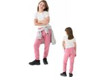 Pantaloni Da Jogging Bambina 4F Jr F0828 Rosa Taglia: 158