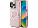 Etui Guess Iml Metal Mountain Logo Magsafe Do Iphone 16 Pro Max RóżOwy