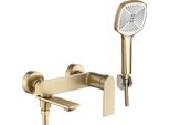 Rubinetto Da Vasca Rea Storm Brush Gold