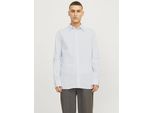 Jack & Jones Bushwick Stanley Camicia A Maniche Lunghe Blu L Uomo Blu L